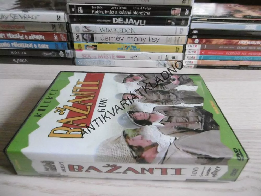 BAŽANTI, 6 DVD FILM 