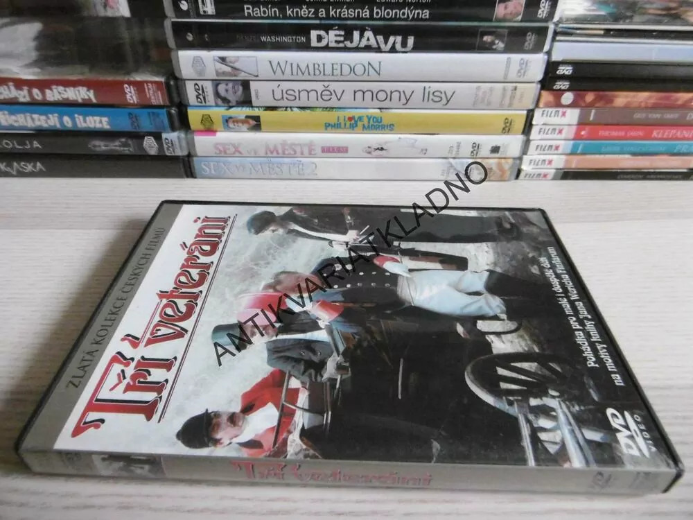 TŘI VETERÁNI, DVD FILM 