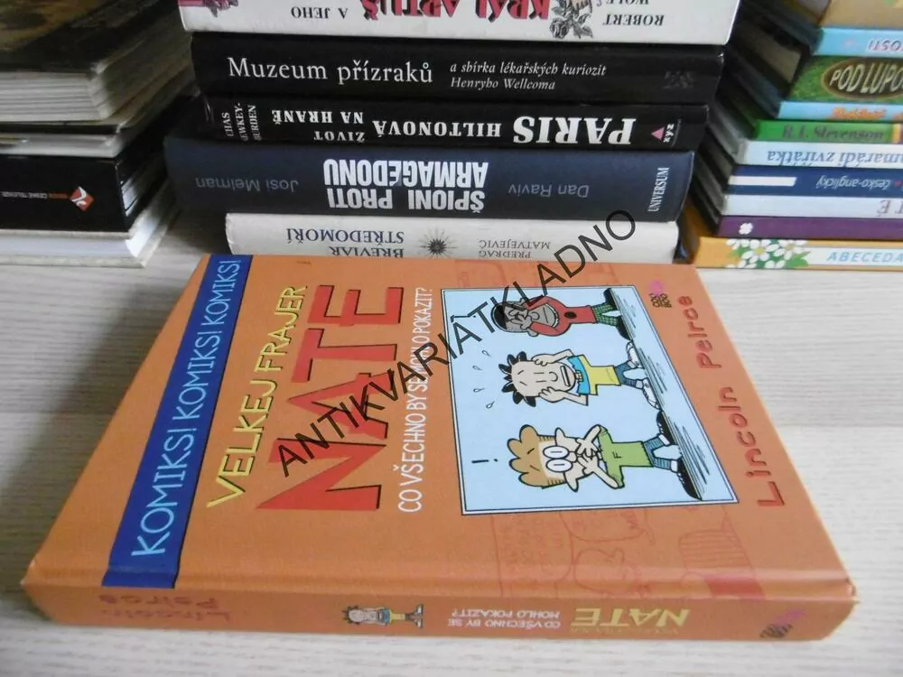 VELKEJ FRAJER NATE, KOMIKS, LINCOLN PEIRCE, **an