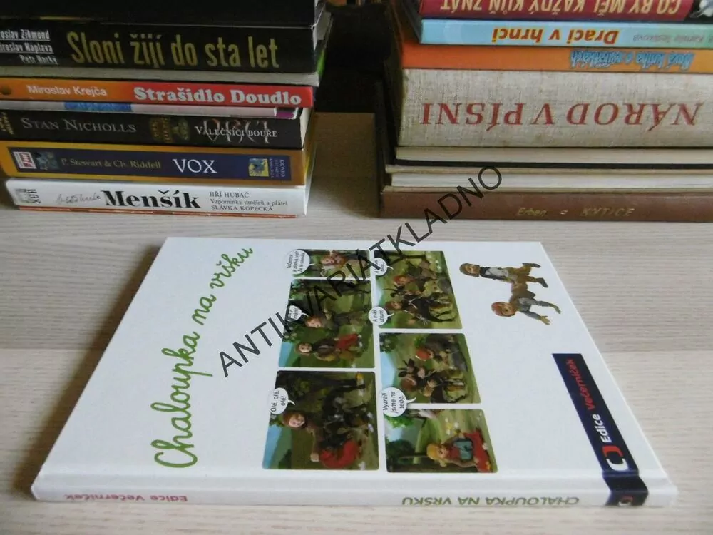 CHALOUPKA NA VRŠKU, ŠÁRKA VÁCHOVÁ, FOTO KOMIKS,**an