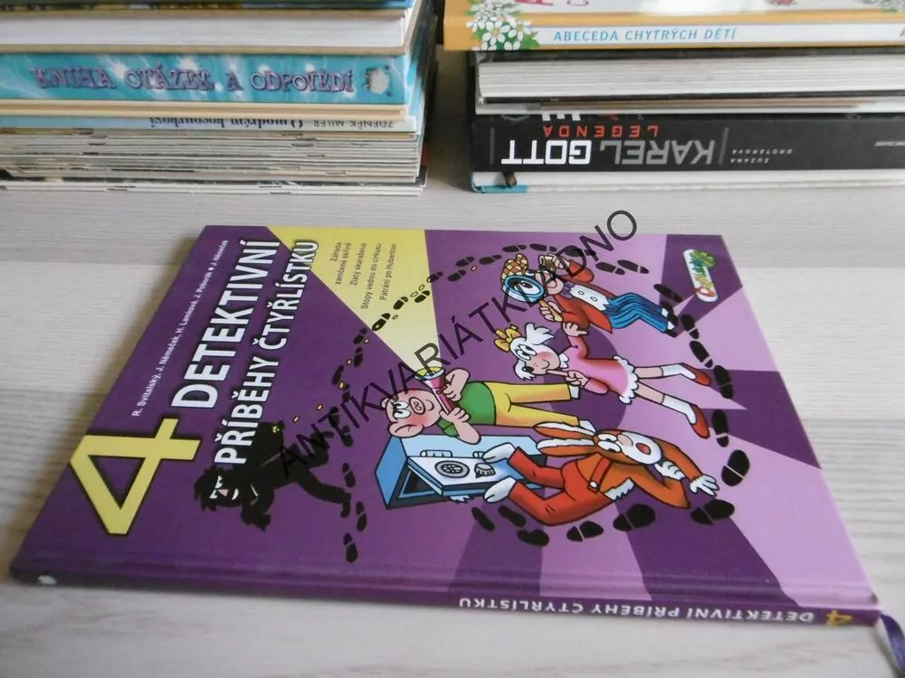 ČTYŘLÍSTEK - 4 DETEKTIVNÍ PŘÍBĚHY ČTYŘLÍSTKU, NĚMEČEK, LAMKOVÁ, **an
