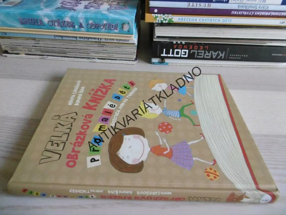 VELKÁ OBRÁZKOVÁ KNÍŽKA PRO MALÉ DĚTI, LUKEŠOVÁ, ŘÍHA,**an
