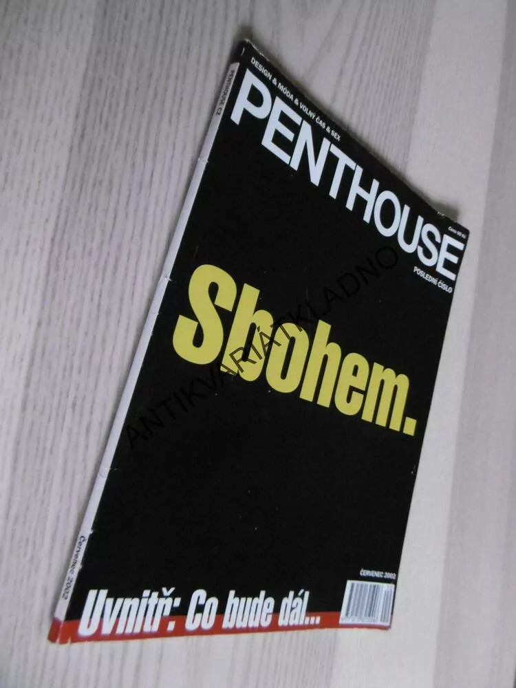 PENTHOUSE, 7/2002, POSLEDNÍ ČÍSLO
