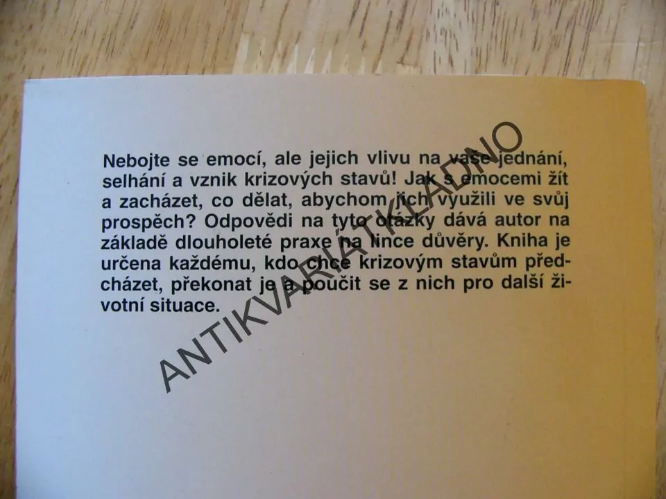 KRIZE VŠEDNÍHO DNE, ZDENĚK EIS, POZNÁNÍ, ŘEŠENÍ, PREVENCE,