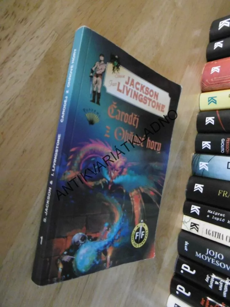 ČARODĚJ Z OHŇOVÉ HORY, JACKSON, LIVINGSTONE, FIGHTING FANTASY