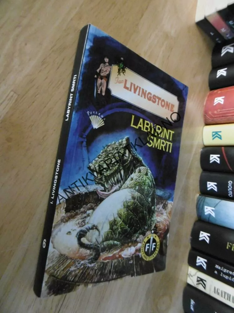 LABYRINT SMRTI, JACKSON, LIVINGSTONE, FIGHTING FANTASY