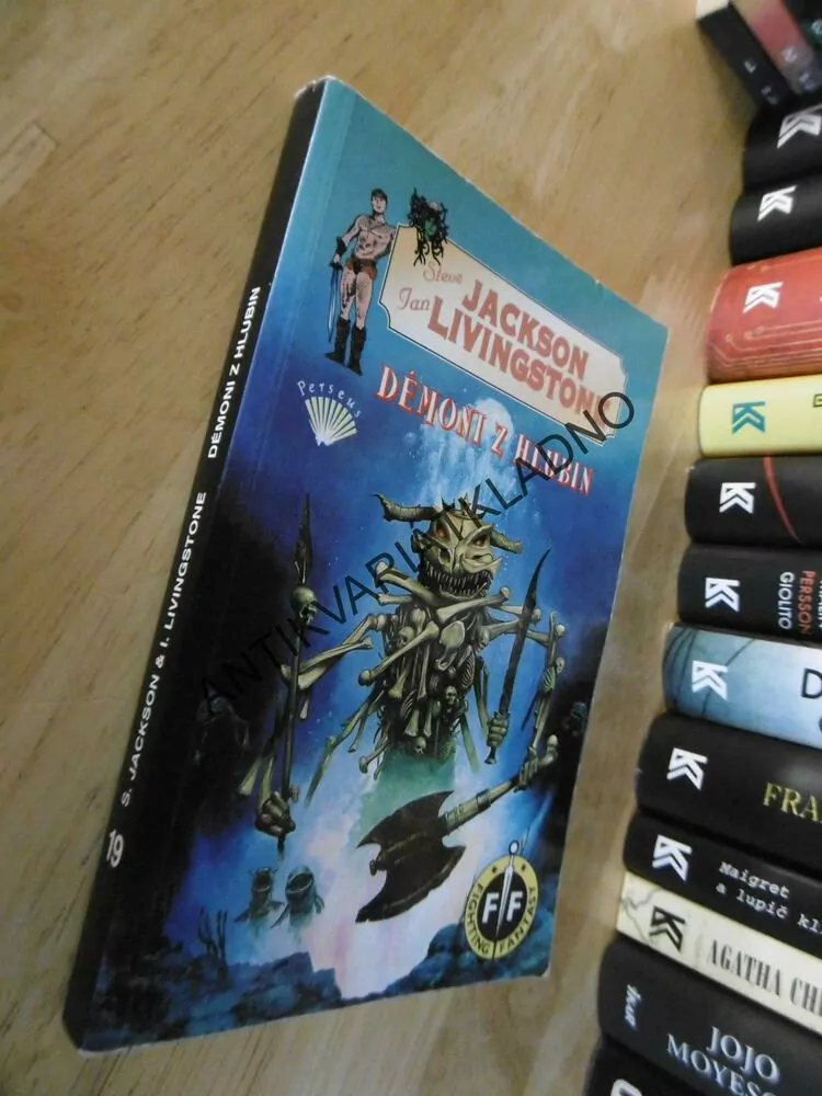 DÉMONI Z HLUBIN, JACKSON, LIVINGSTONE, FIGHTING FANTASY