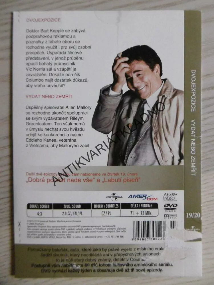COLUMBO 19/20, DVD FILM