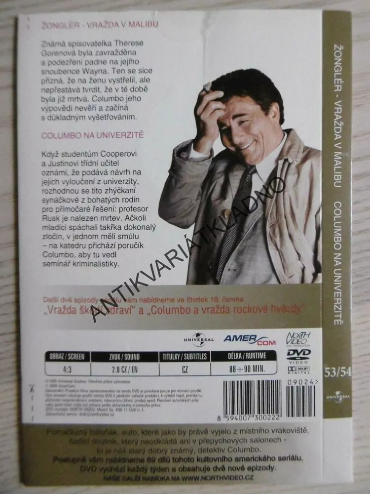 COLUMBO 53/54, DVD FILM