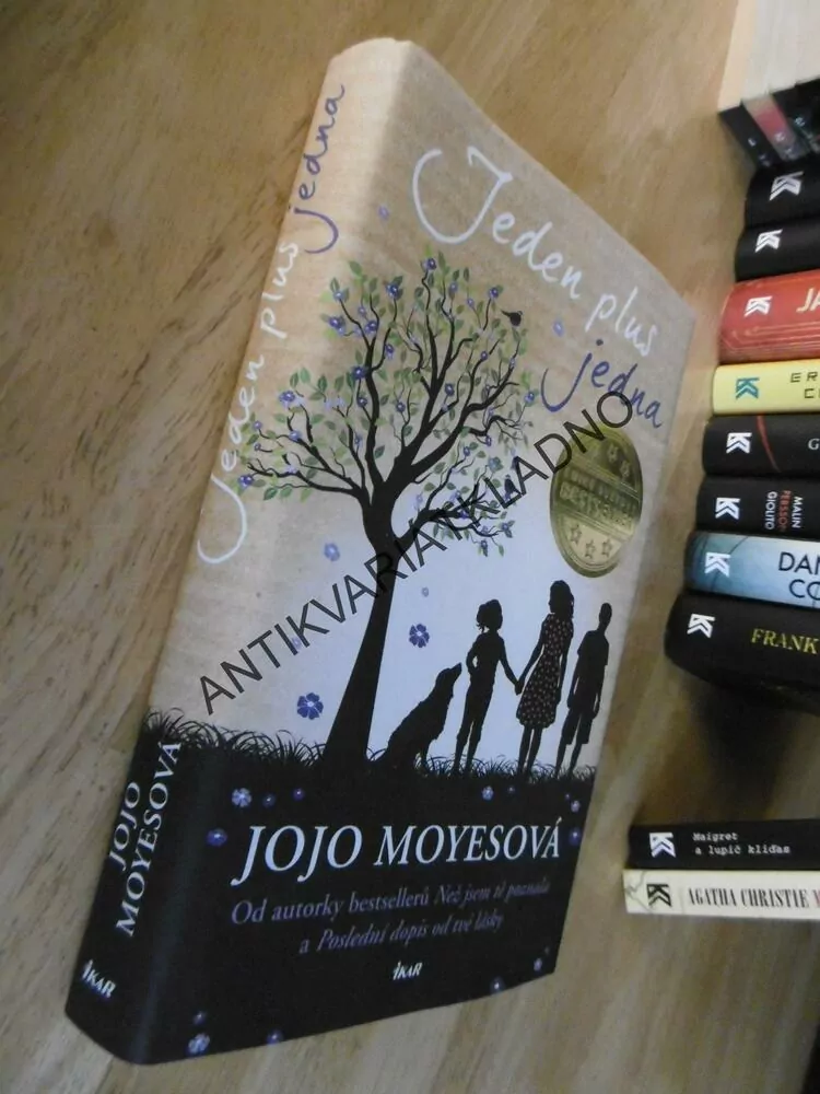 JEDEN PLUS JEDNA, JOJO MOYESOVÁ, BESTSELLER, **an
