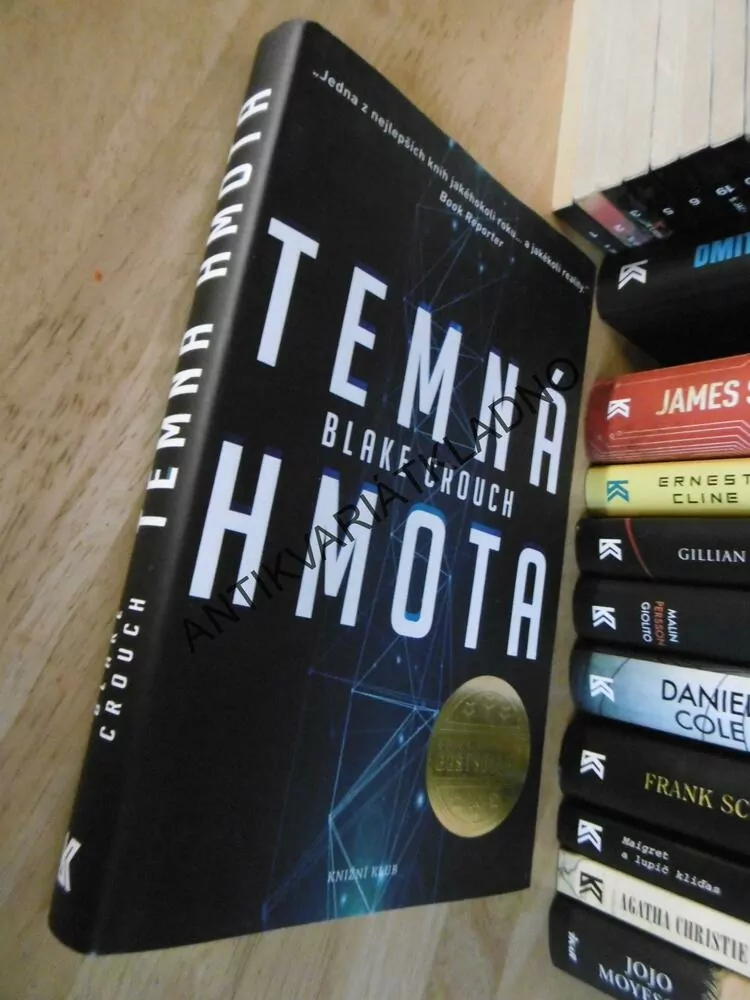 TEMNÁ HMOTA, BLAKE CROUCH, BESTSELLER,