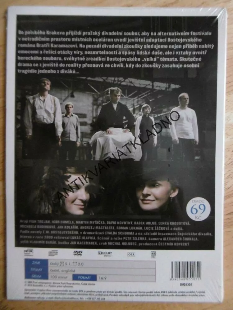 KARAMAZOVI, TROJAN, DVD FILM ČR