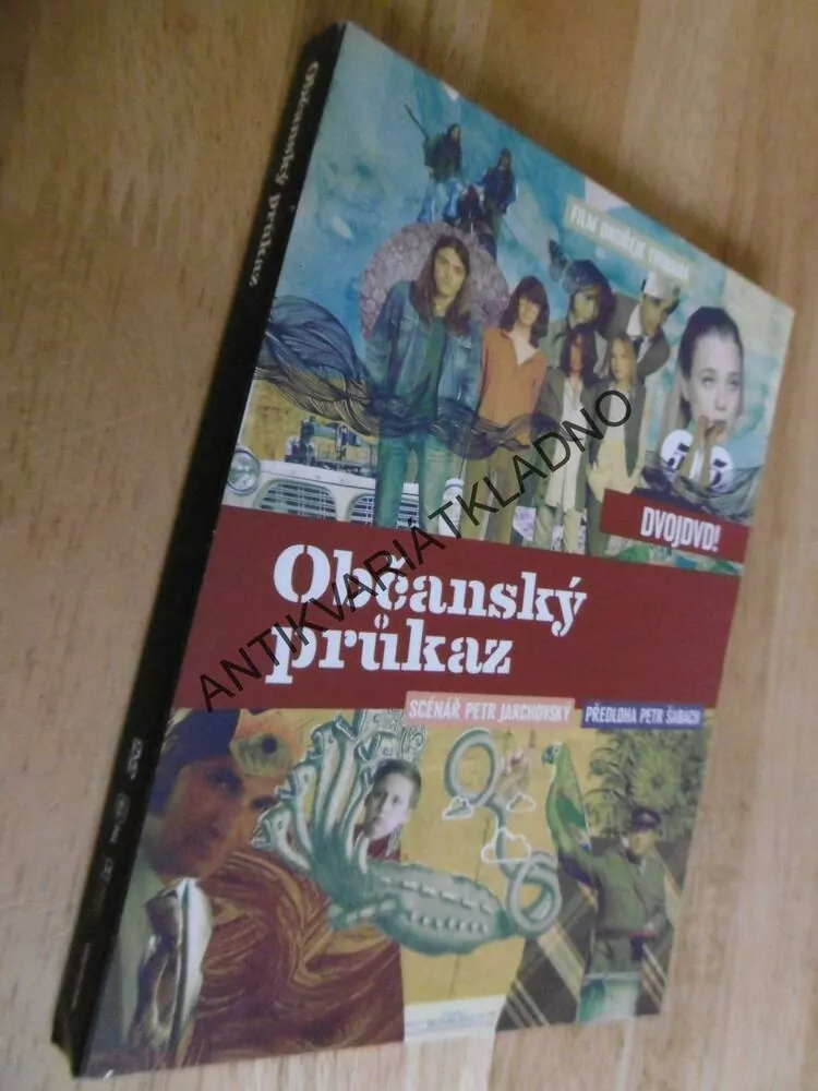OBČANSKÝ PRŮKAZ, TROJAN, DVD FILM ČR + bonusy