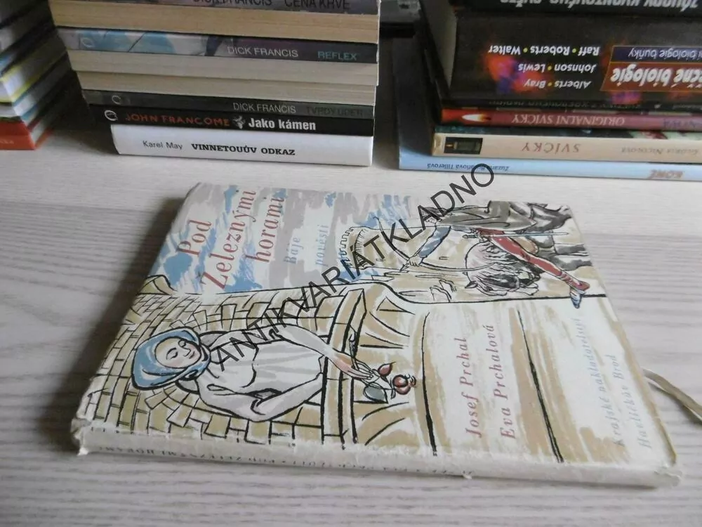 POD ŽELEZNÝMI HORAMI, JOSEF A EVA PRCHALOVI, AUTOGRAM PRCHAL **an