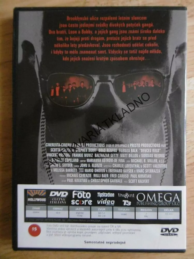 DIVOKÁ KREV, DORFF, DILLON, REEDUS, DVD FILM