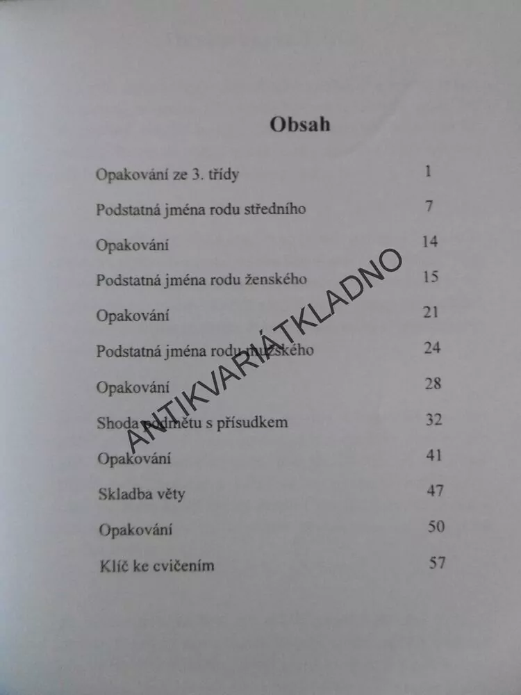 DIKTÁTY PRO 4.TŘÍDOU