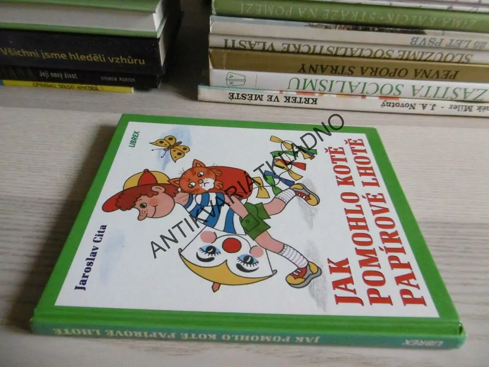 JAK POMOHLO KOTĚ PAPÍROVÉ LHOTĚ, JAROSLAV CITA, JANA SVOBODOVÁ, **an