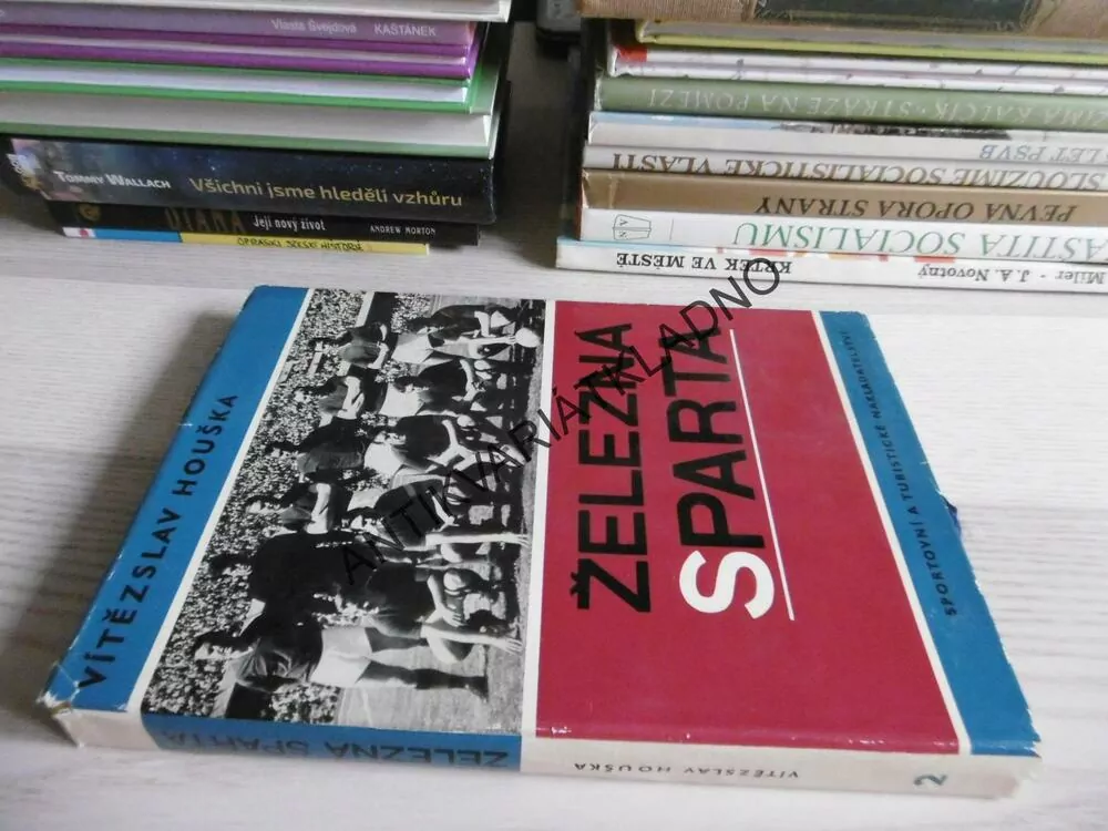 ŽELEZNÁ SPARTA, VÍTĚZSLAV HOUŠKA, SPARTA PRAHA, 1967,**an