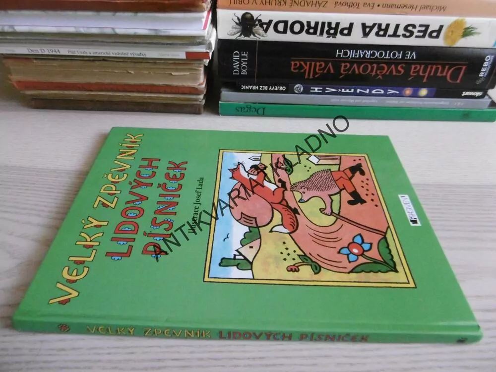 VELKÝ ZPĚVNÍK LIDOVÝCH PÍSNIČEK, JOSEF LADA,, **an