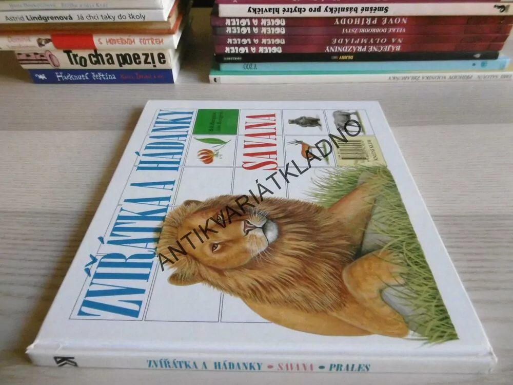 ZVÍŘATKA A HÁDANKY, SAVANA, PRALES, BOB BAMPTON, **an