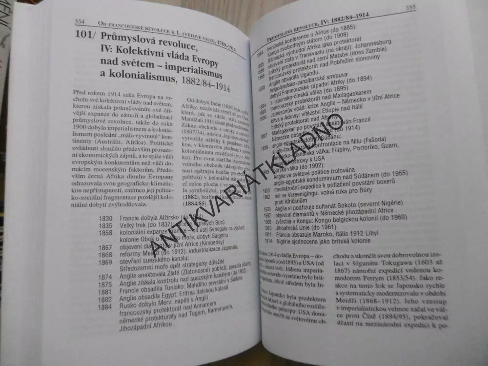 DĚJINY SVĚTA V SOUVISLOSTECH, IMANUEL GEISS, **an