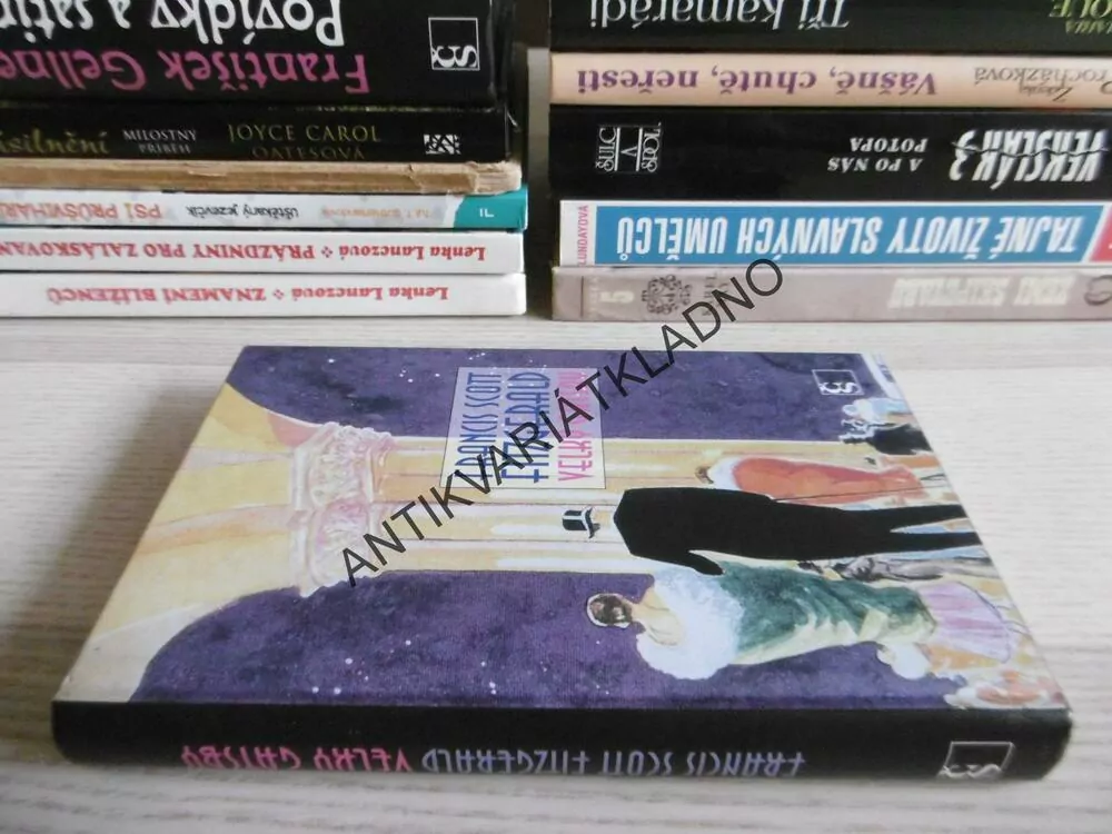 VELKÝ GATSBY, FRANCIS SCOTT FITZGERALD, **an