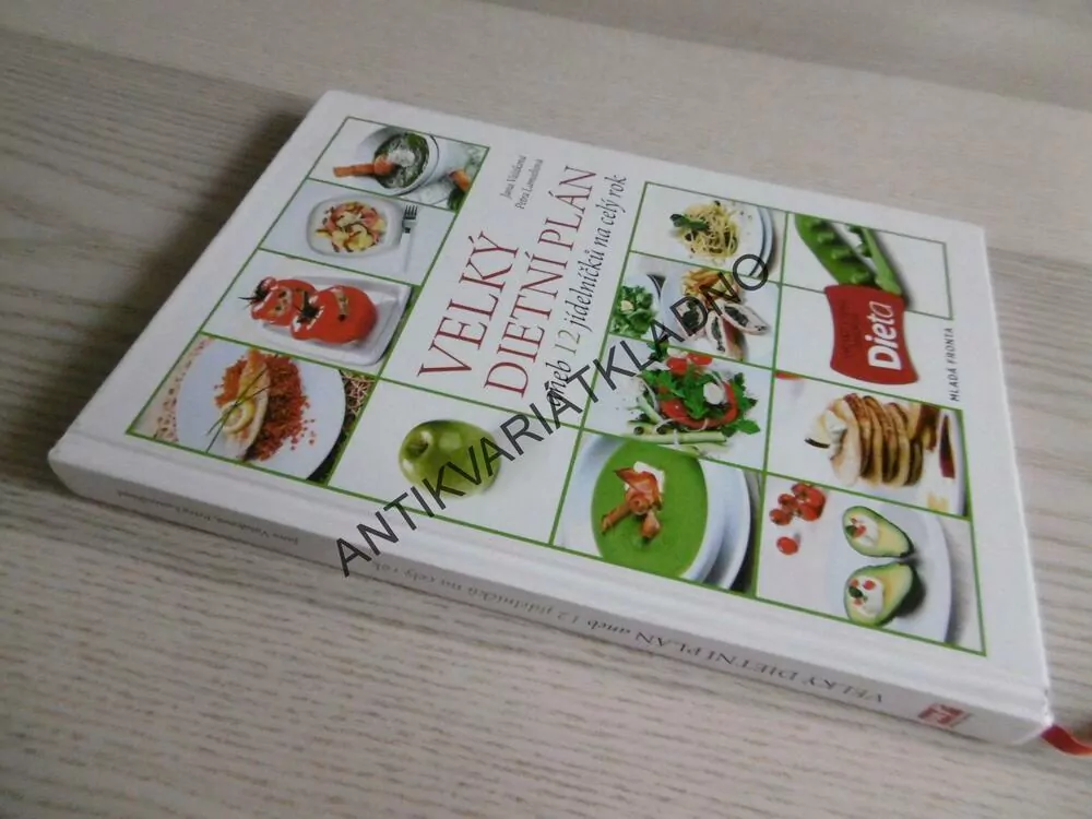 VELKÝ DIETNÍ PLÁN ANEB 12 JÍDELNÍČKŮ NA CELÝ ROK, JANA VAŠÁKOVÁ, PETRA LANSCHOVÁ, **an