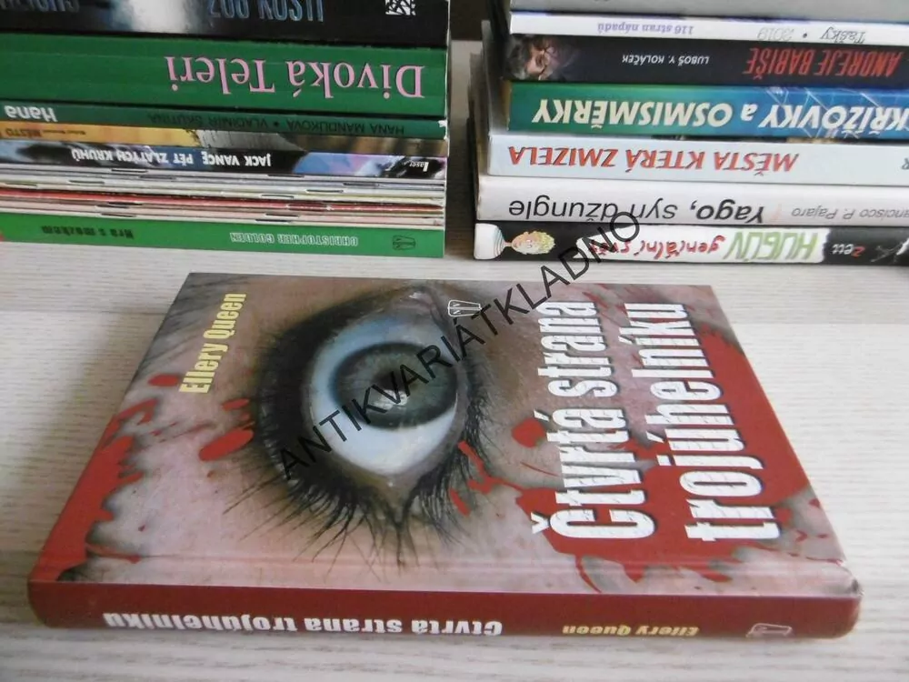 ČTVRTÁ STRANA TROJÚHELNÍKU, ELLERY QUEEN, **an