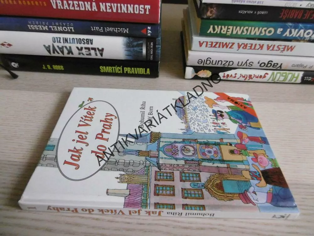 JAK JEL VÍTEK DO PRAHY, BOHUMIL ŘÍHA, **an
