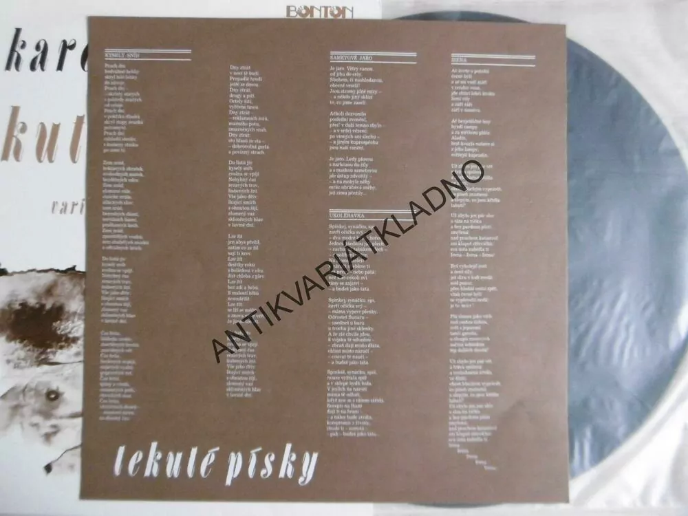 TEKUTÉ PÍSKY, KAREL KRYL, 1990