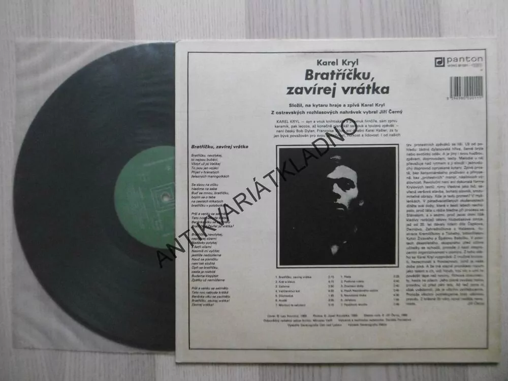 BRATŘÍČKU, ZAVÍREJ VRÁTKA, KAREL KRYL, 1969