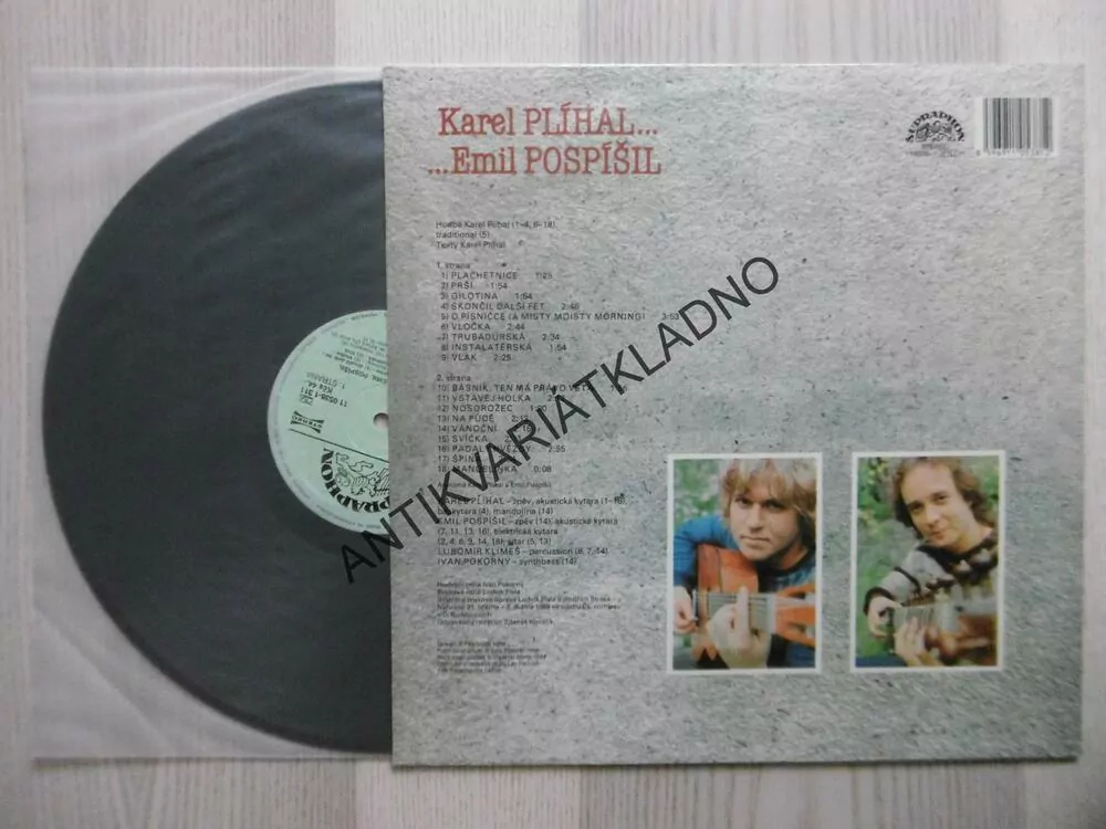 KAREL PLÍHAL...EMIL POSLPÍŠIL, LP