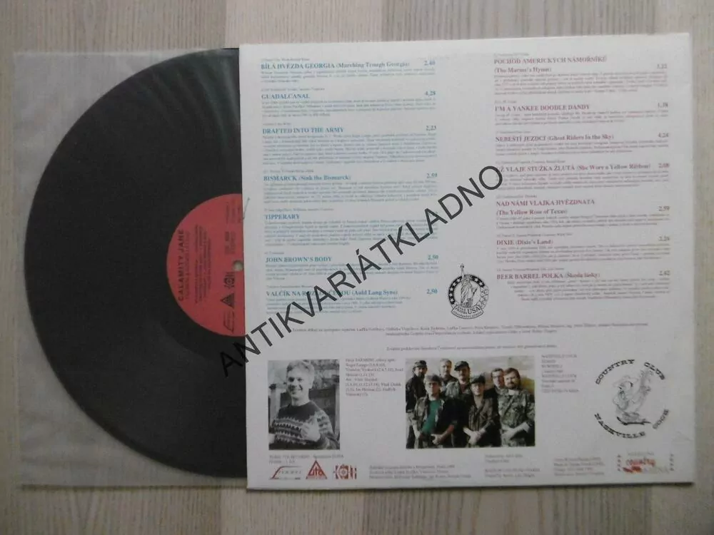 CALAMITY JANE, TAXMENI, ROGER LATZGO, LP