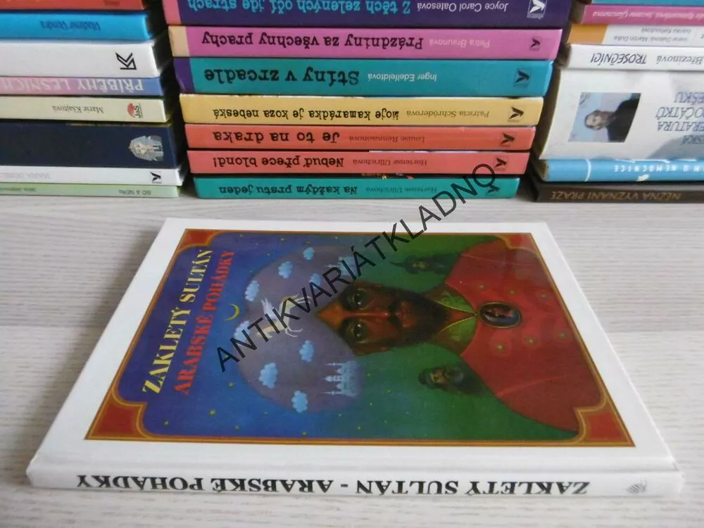 ZAKLETÝ SULTÁN, ARABSKÉ POHÁDKY, AUTOGRAM ILUSTRÁTORA - JINDŘICH ULRICH, **an