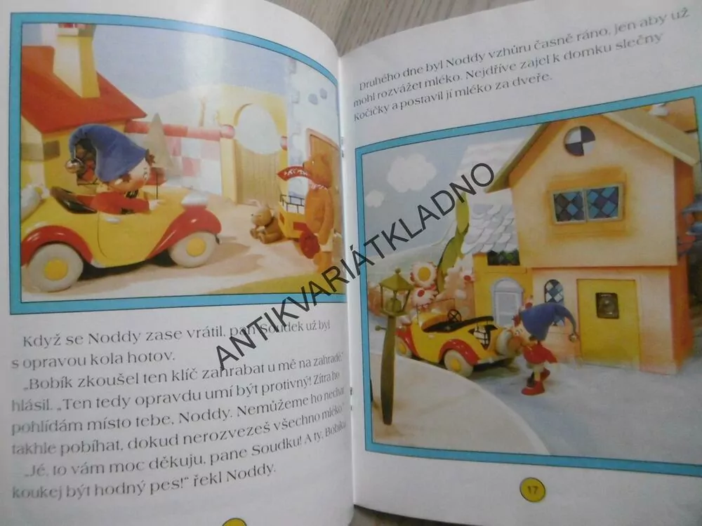 NODDY A MLÉKAŘ, ENID BLYTON, 