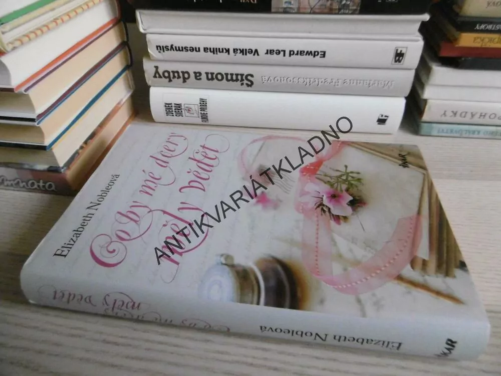 CO BY MÉ DCERY MĚLY VĚDĚT, ELIZABETH NOBLEOVÁ, **an