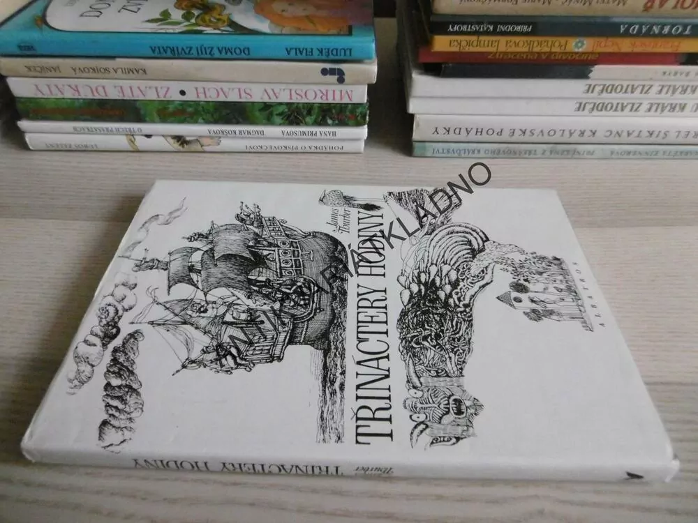 TŘINÁCTERY HODINY, JAMES THURBER, VÁCLAV KABÁT,**an