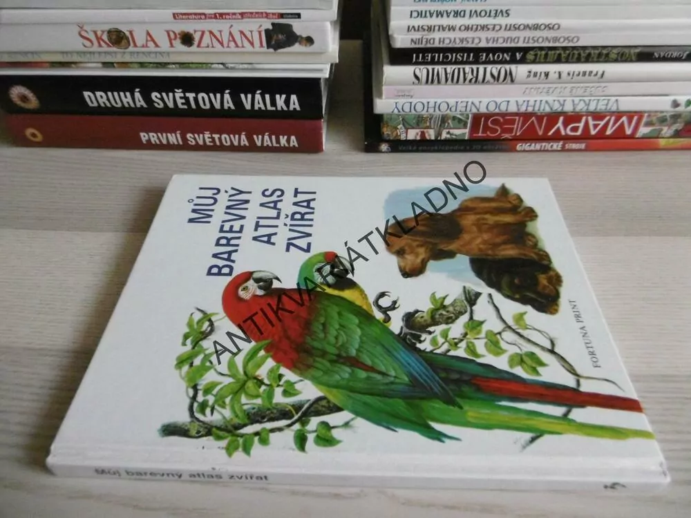 MŮJ BAREVNÝ ATLAS ZVÍŘAT, ERNEST W. BAUER, **an