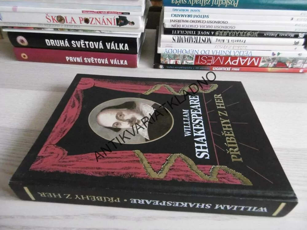 PŘÍBĚHY Z HER, WILLIAM SHAKESPEARE, KAREL TOMAN, **an