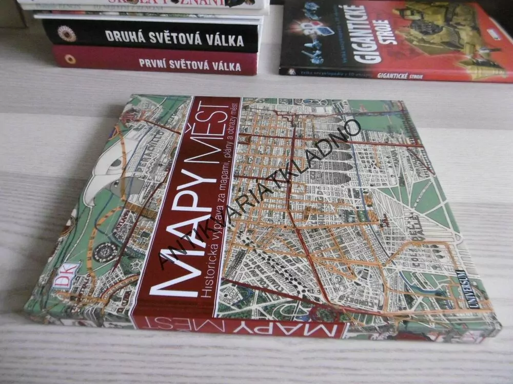 MAPY MĚST, HISTORICKÁ VÝPRAVA ZA MAPAMI, PLÁNY A OBRAZY MĚST, **an