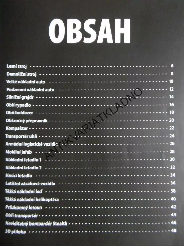 GIGANTICKÉ STROJE, VELKÁ ENCYKLOPEDIE S 3D OBRÁZKY,, **an