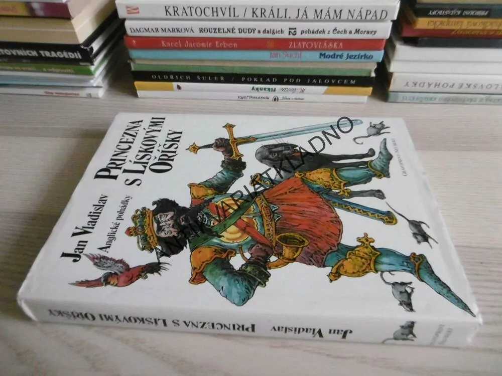 PRINCEZNA S LÍSKOVÝMI OŘÍŠKY, JAN VLADISLAV, ANGLICKÉ POHÁDKY, LUBOMÍR ANLAUF, **an
