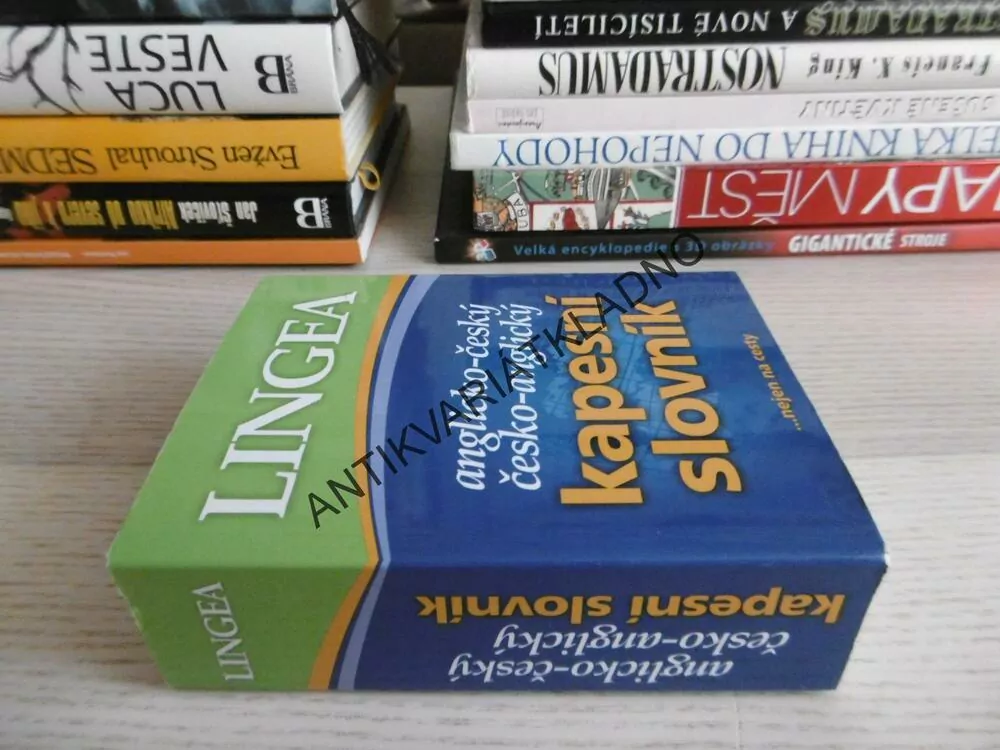 LINGEA, ČESKO-ANGLICKÝ KAPESNÍ SLOVNÍK,