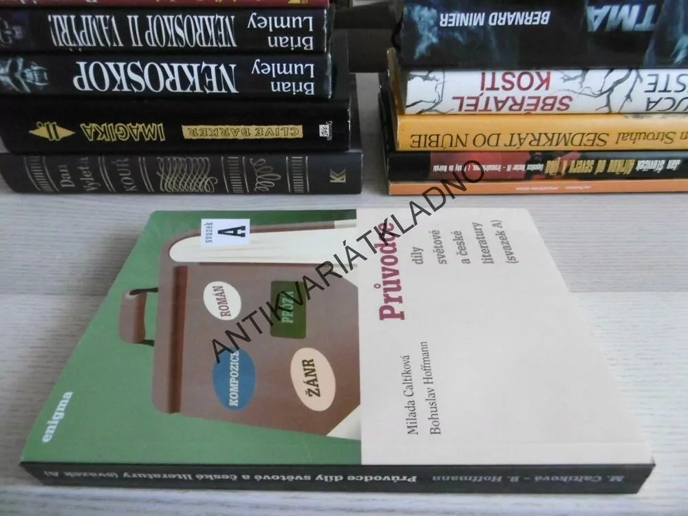 PRŮVODCE DÍLY SVĚTOVÉ A ČESKÉ LITERATURY, MILADA CALTÍKOVÁ, BOHUSLAV HOFFMANN