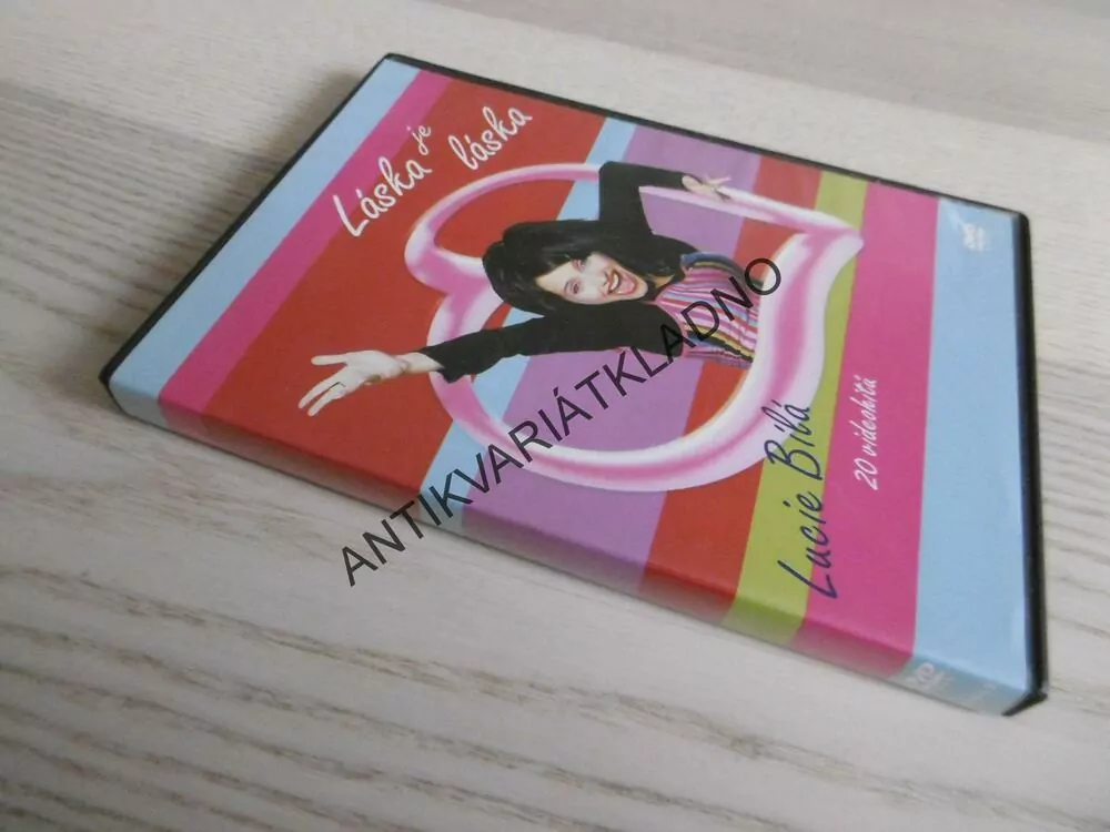 LÁSKA JE LÁSKA, LUCIE BÍLÁ, 20 VIDEOHITŮ, DVD HUDBA