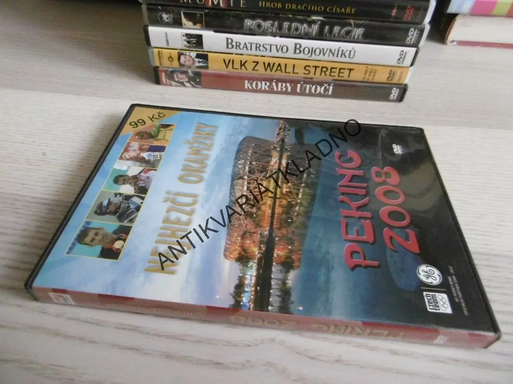 NEJHEZČÍ OKAMŽIKY - LOH PEKING 2008, DVD FILM