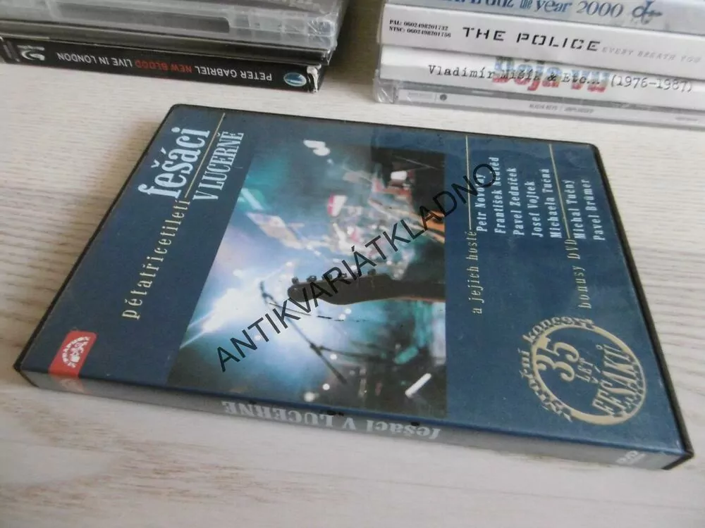 PĚTATŘICETILETÍ FEŠÁCI V LUCERNĚ, DVD HUDBA