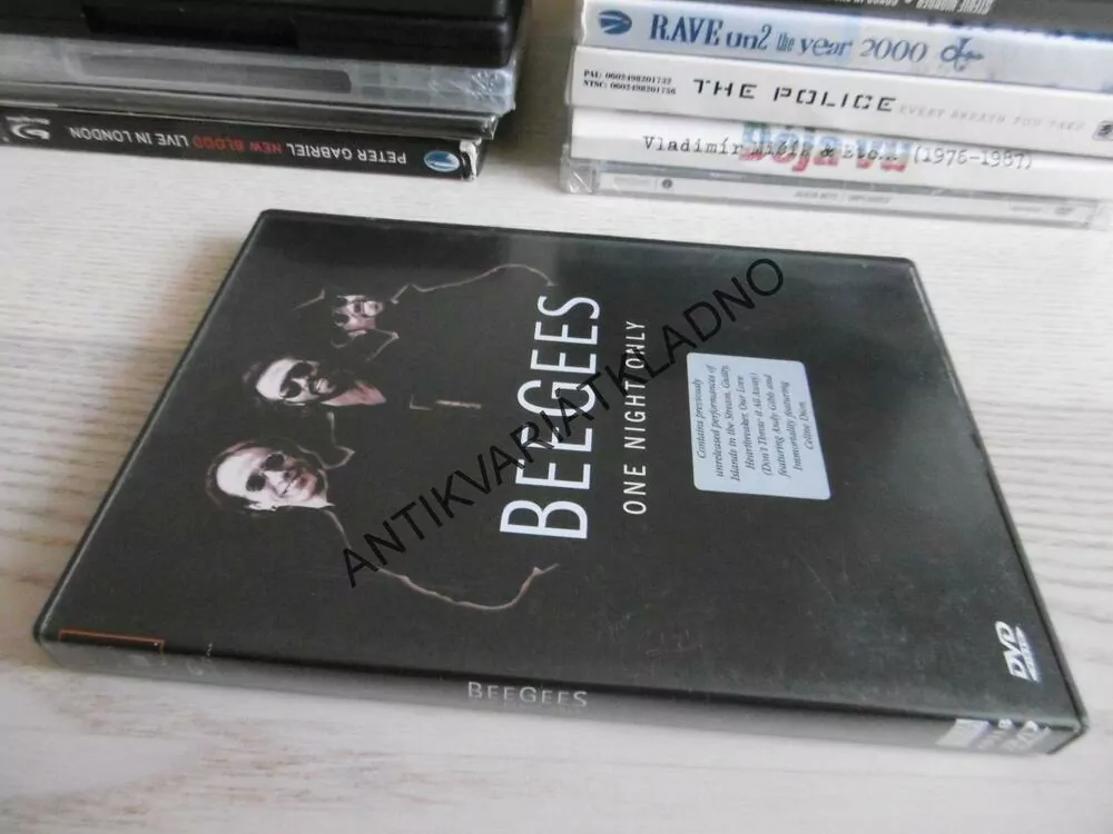 BEEGEES, ONE NIGHT ONLY, DVD HUDBA
