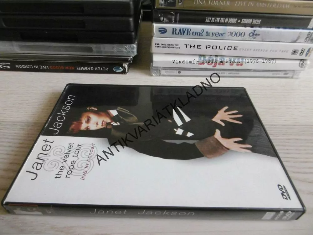 JANET JACKSON, THE VELVET ROPE TOUR, DVD HUDBA