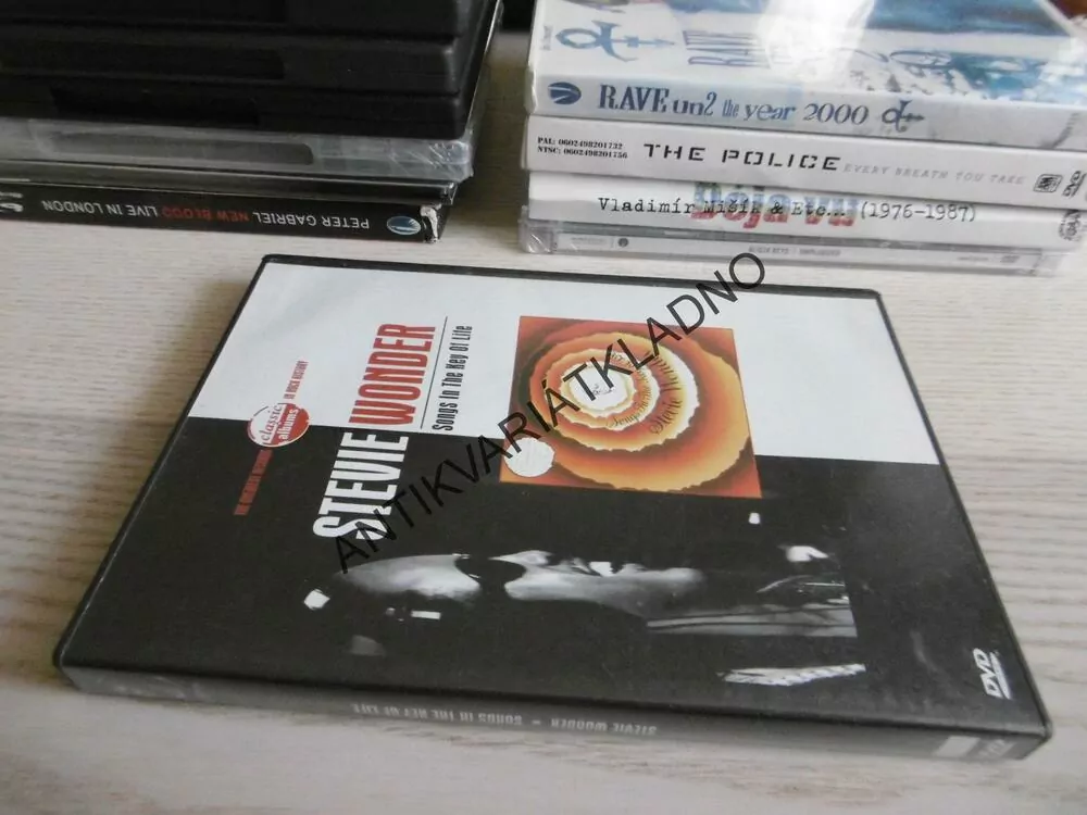STEVIE WONDER, SONGS IN THE KEY OF LIFE, DVD HUDBA